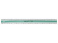 Linex Liniaal met rubberstrip 30 cm