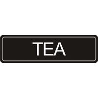 Olympia Tea Label with Self Adhesive Single Sticker for Use on Airpots