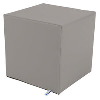 Lagerungswürfel Stufenlagerungswürfel Bandscheibenwürfel Sitzwürfel 50x50x50 cm, Grau