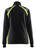 Damen Sweater Half-zip 3403 schwarz/gelb - Rückseite