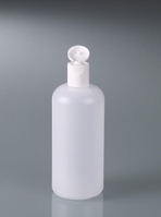 500ml Bottiglie rotonde HDPE con chiusura a scatto PP