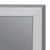 Panneau triangulaire résistant à l'eau de pluie "Solid - ECO" / Panneau de trottoir pour clients avec profil de 32 mm, coins en onglet | A0 (841 x 1.1