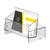Business Card Dispenser / Folding Box / Business Card Case / Business Card Box "Amazonas"
