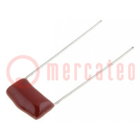 Capacitor: polyester; 22nF; 630VDC; 10mm; ±10%; 12x4x8mm; THT