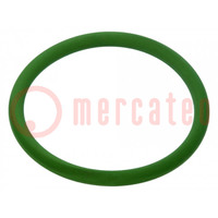 Dichting O-ring; FKM; Thk: 2mm; Øinw: 22mm; M25; groen; -40÷200°C