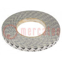 Tape: fixing; W: 12mm; L: 50m; acrylic; Tape material: acrylic foam