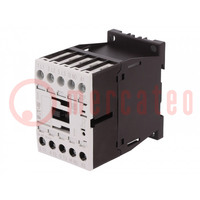 Contactor: 3-pole; NO x3; Auxiliary contacts: NO; 24VDC; 7A; DILM7