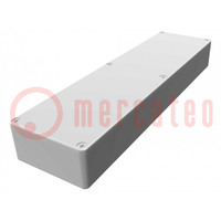 Enclosure: multipurpose; X: 70mm; Y: 254mm; Z: 35mm; 1590W; aluminium