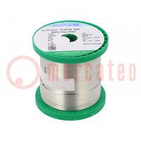 Soldering wire; Sn99Ag0,3Cu0,7; 1.5mm; 500g; lead free; reel; 3.3%