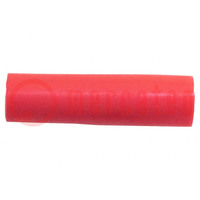 Isolateur; rouge; PVC; 43mm; BU-46; 2pc