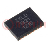 IC: driver; DC/DC converter,LED driver; 1A; DFN14; Topology: boost
