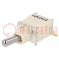 Switch: toggle; Pos: 2; ON-ON; 0.4A/20VAC; 0.4A/20VDC; -30÷85°C