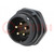Socket; SP21; male; PIN: 5; IP68; 30A; soldering; 500V; 4mm2; -25÷85°C