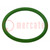 O-ring gasket; FKM; Thk: 2mm; Øint: 22mm; M25; green; -40÷200°C