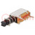 Switch: push-button; Pos: 2; SPDT; 0.2A/30VDC; ON-ON; Leads: for PCB