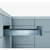 Produktbild zu BLUM LEGRABOX pure SET alt. N, TIP-ON , 70kg, NL 500, grigio orione
