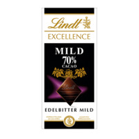 Lindt Excellence 70% Kakao Edelbitter Mild, 100g Tafel