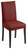 Stuhl Elegance Kunstleder; 46.5x51x95.5 cm (BxTxH); Sitz bordeaux, Gestell
