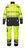Hydrowear Hove High Visibility Two Tone Coverall Saturnyellow / Black 50