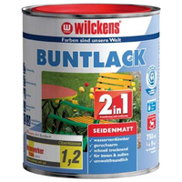 Buntlack 2in1, 750 ml seidenma, tiefschwarz RAL9005