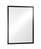 DURABLE Info-Rahmen DURAFRAME® POSTER 50x70 cm, Plakatrahmen für Schaufenster, schwarz