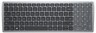 DELL KB740 Tastatur RF Wireless + Bluetooth QWERTY UK Englisch Grau, Schwarz