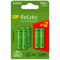 GP Batteries 201231 pile domestique Batterie rechargeable AAA Hybrides nickel-métal (NiMH)