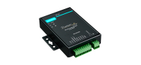 Moxa TCC-100 soros átalakító/jelismétlő/izolátor RS-232 RS-422/485 Fekete, Zöld