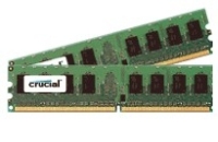 Crucial 16GB DDR2 PC2-5300 Dual Kit módulo de memoria 667 MHz ECC