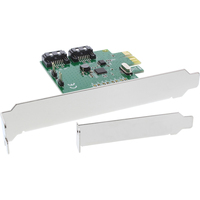 InLine Schnittstellenkarte, 2-fach SATA 6Gb/s, x1 PCIe 2.0, RAID 0/1/SPAN