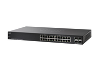 Cisco SG220-28MP Smart Switch | 28 Gigabit Ethernet (GbE) Ports | 24 10/100/1000 | 375W PoE | 4 Gigabit Ethernet Combo Mini-GBIC SFP | Limited Lifetime Protection (SG220-28MP-K9...