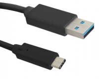Qoltec 1.5m USB 3.1 C - USB 3.0 A kabel USB 1,5 m USB 3.2 Gen 1 (3.1 Gen 1) USB A USB C Czarny
