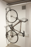 Mottez B123P Fahrradhalter Fahrradhalterung für Innen Schwarz, Metallisch
