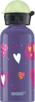 SIGG Glow Heartballons 400 ml Alluminio Nero, Rosa, Viola