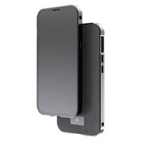 Black Rock Cover 360° Glass für Apple iPhone 14 Premium Leather Schwarz Handy-Schutzhülle 15,2 cm (6")