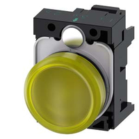 Siemens 3SU1102-6AA30-3AA0 alarm light indicator Yellow