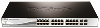 D-Link DGS-1210-28P hálózati kapcsoló Vezérelt L2 Gigabit Ethernet (10/100/1000) Ethernet-áramellátás (PoE) támogatása 1U