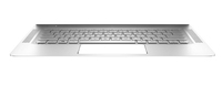 HP 909620-131 laptop reserve-onderdeel Behuizingsvoet + toetsenbord