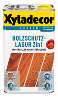 Xyladecor Holzschutz-Lasur 2 in 1 Teak 2,5 l