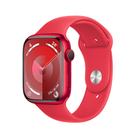 Apple Watch Series 9 45 mm Digitális 396 x 484 pixelek Érintőképernyő 4G Vörös Wi-Fi GPS (műhold)