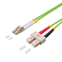 LogiLink FP5LS03 InfiniBand/fibre optic cable 3 M LC SC OM5 Zöld