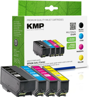 KMP E149V inktcartridge Zwart, Cyaan, Magenta, Geel