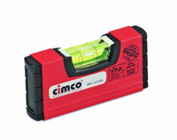 Cimco 211556 Wasserwaage 0,1 m Rot