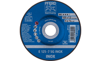 PFERD E 125-7 SG INOX disco de afilar Metal