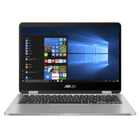ASUS VivoBook Flip 14 TP401MA-EC194TS laptop Hybrid (2-in-1) 35.6 cm (14") Touchscreen Full HD Intel® Celeron® N N4020 4 GB DDR4-SDRAM 64 GB eMMC Wi-Fi 5 (802.11ac) Windows 10 H...