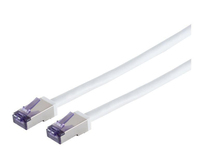 Lanview LVN-CAT6A-FLEX-50CMWH kabel sieciowy Biały 0,5 m S/FTP (S-STP)