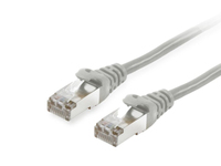 Equip Cat.6 S/FTP Patch Cable, 0.25m, Gray
