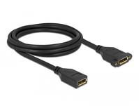 DeLOCK 87101 DisplayPort-Kabel 2 m Schwarz