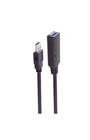 shiverpeaks BS13-39055 USB Kabel 5 m USB 3.2 Gen 1 (3.1 Gen 1) USB A Schwarz