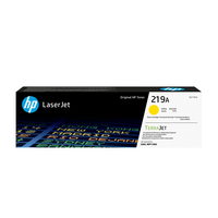 HP Oryginalny wkład z żółtym tonerem 219A LaserJet